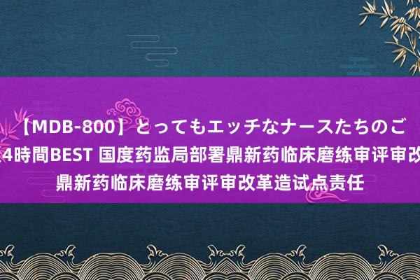 【MDB-800】とってもエッチなナースたちのご奉仕SEX 30人4時間BEST 国度药监局部署鼎新药临床磨练审评审改革造试点责任